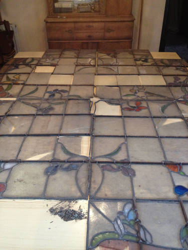 Glasraam Art-Nouveau