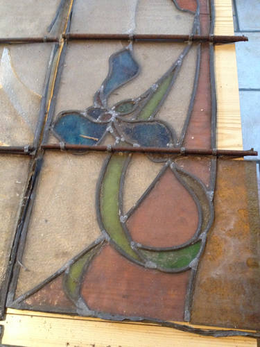 Glasraam Art-Nouveau