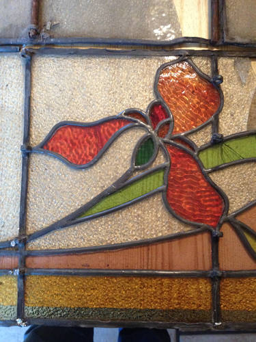 Glasraam Art-Nouveau