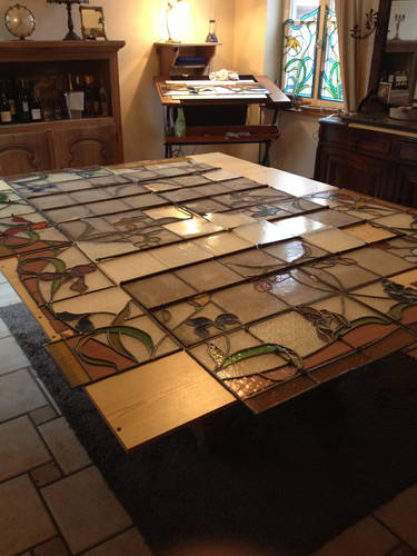 Glasraam Art-Nouveau