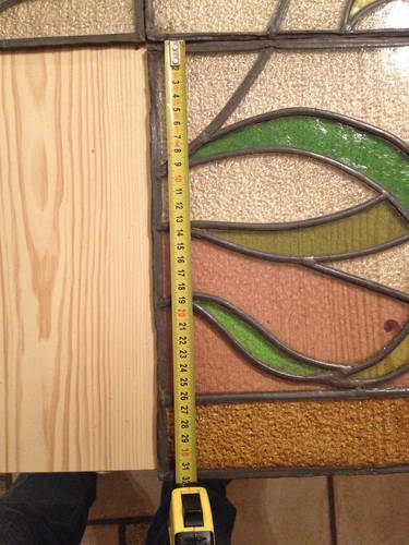 Glasraam Art-Nouveau