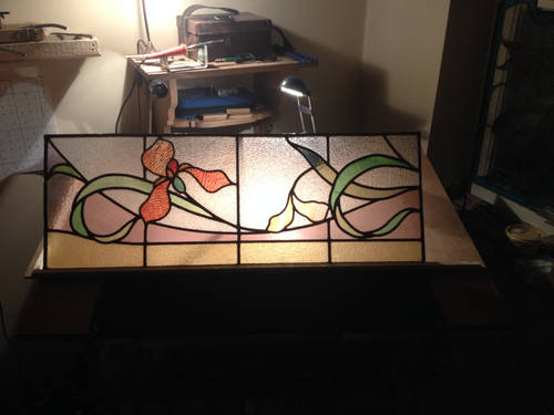 Glasraam Art-Nouveau