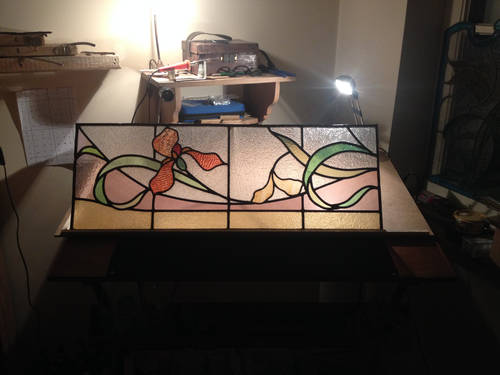Glasraam Art-Nouveau