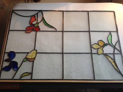 Glasraam Art-Nouveau