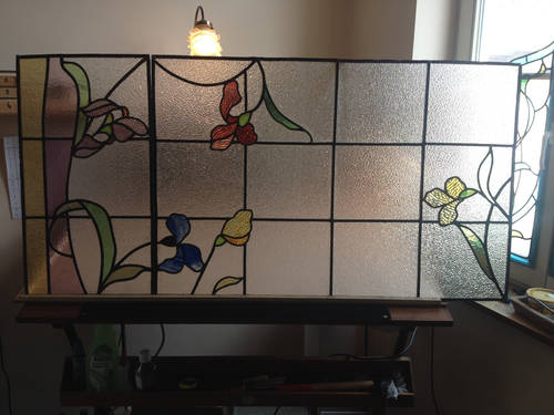 Glasraam Art-Nouveau