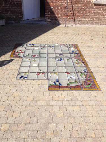 Glasraam Art-Nouveau