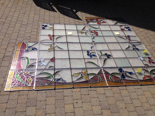 Glasraam Art-Nouveau