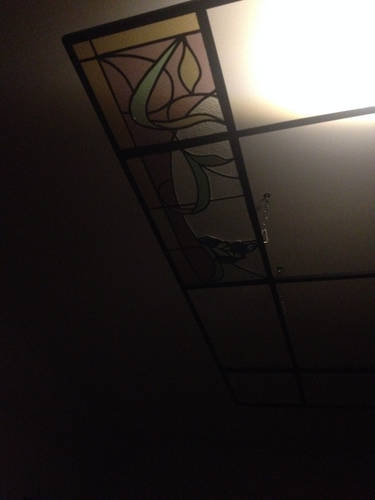 Glasraam Art-Nouveau