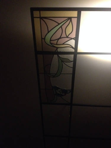 Glasraam Art-Nouveau