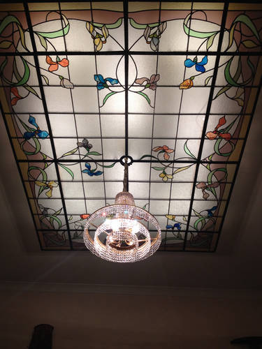Glasraam Art-Nouveau